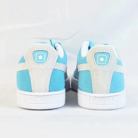 Puma • Men's Suede Classic XXI Maersk Bluefish/Puma White Sneaker