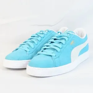Puma • Men's Suede Classic XXI Maersk Bluefish/Puma White Sneaker
