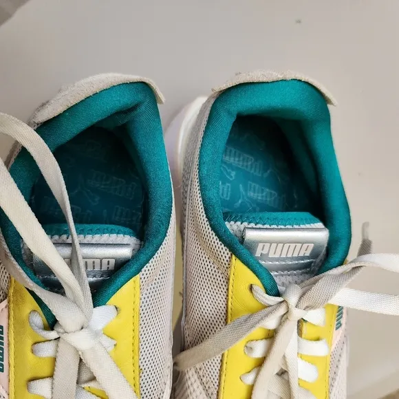 Puma Platform Sneakers Size 6.5 Cruise Rider Ocean