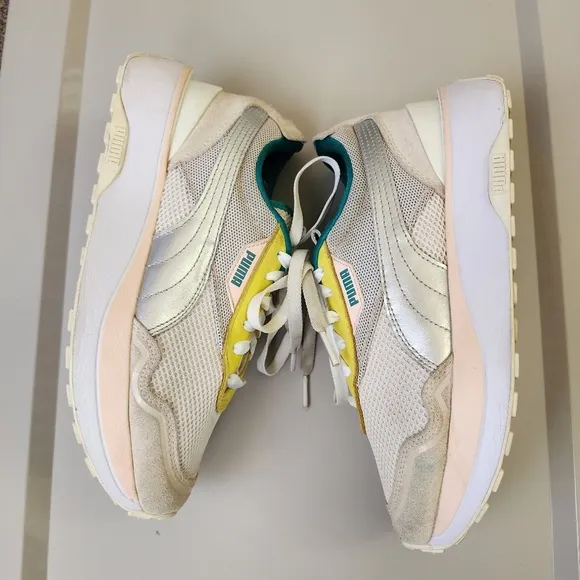 Puma Platform Sneakers Size 6.5 Cruise Rider Ocean