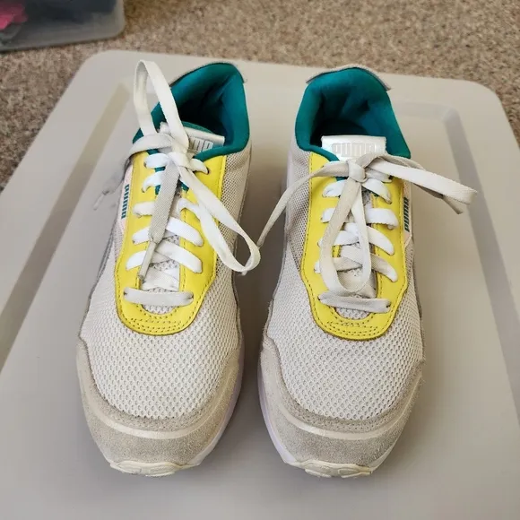 Puma Platform Sneakers Size 6.5 Cruise Rider Ocean