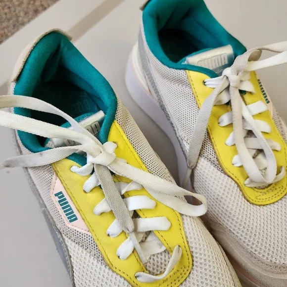 Puma Platform Sneakers Size 6.5 Cruise Rider Ocean
