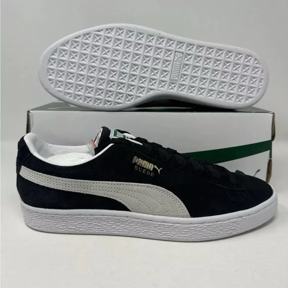 Puma Suede Classic XXI - Men's Sneakers Black 374915-01•SIZE:9.5 Men•New w/Box