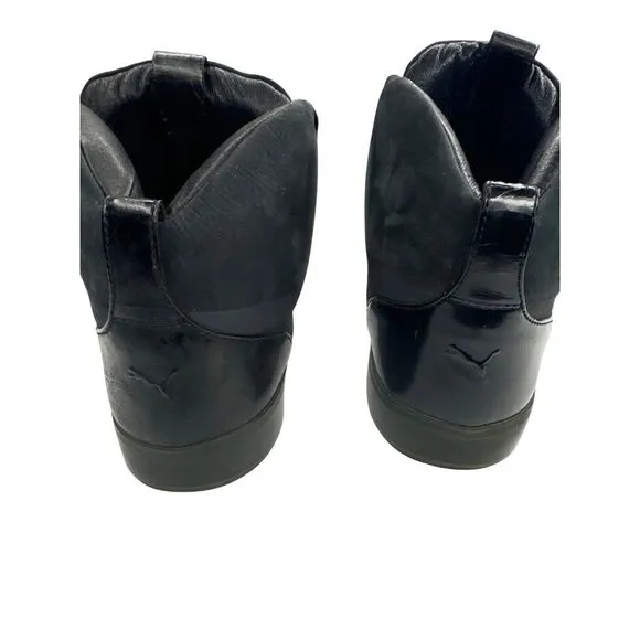 Puma X Alexander‎ McQueen Black High-Top Sneakers Mens Size 7