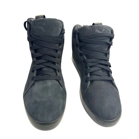 Puma X Alexander‎ McQueen Black High-Top Sneakers Mens Size 7