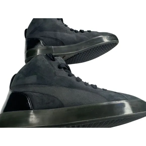 Puma X Alexander‎ McQueen Black High-Top Sneakers Mens Size 7