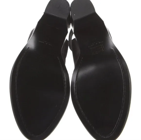 RAG &amp; BONE 39/9 Wyatt Gray Suede Open Toe Sandals Booties