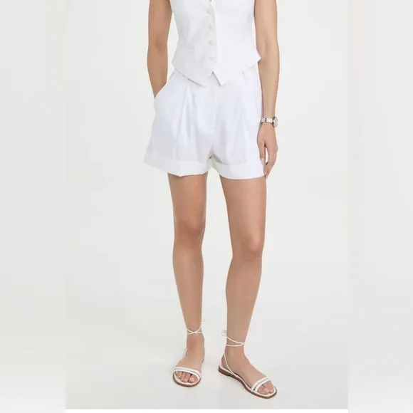 rag &amp; bone Women's Ivy Linen Shorts