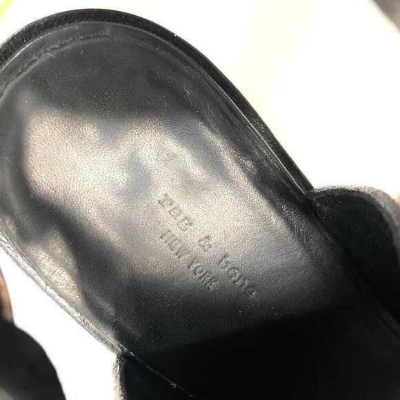 RAG &amp; BONE Leather Heeled Sandals