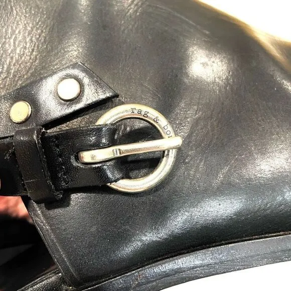 RAG &amp; BONE Leather Heeled Sandals