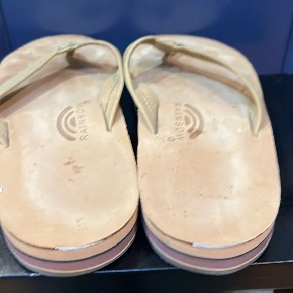 Rainbow sandals leather men’s xxL 12 13 -13.5