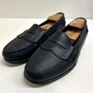 Rancourt &amp; Co / Ansewn x Polo Country Ralph Lauren Black Penny Loafers USA 11.5