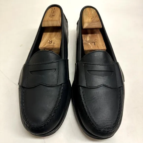 Rancourt &amp; Co / Ansewn x Polo Country Ralph Lauren Black Penny Loafers USA 11.5