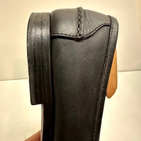 Rancourt &amp; Co / Ansewn x Polo Country Ralph Lauren Black Penny Loafers USA 11.5
