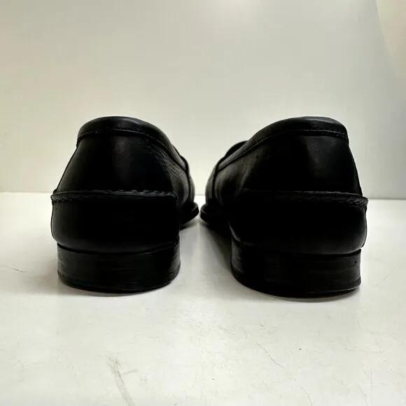 Rancourt &amp; Co / Ansewn x Polo Country Ralph Lauren Black Penny Loafers USA 11.5