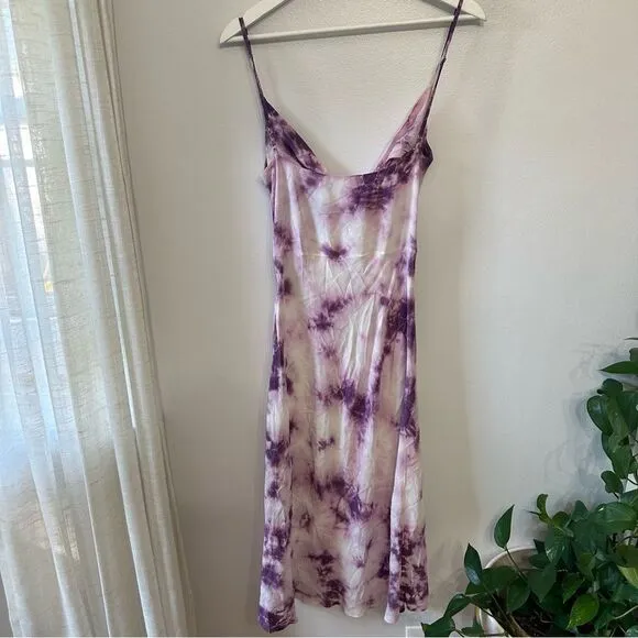 Realisation Par Silk Tie Dye Dress