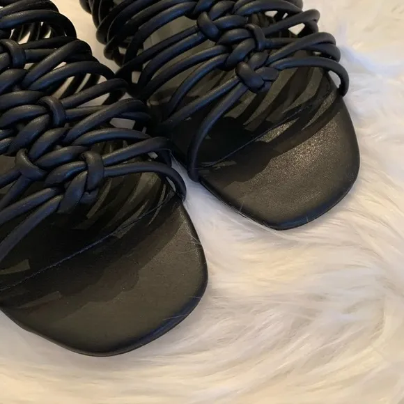 REBECCA Minkoff Maelynn Slides Black Size 7