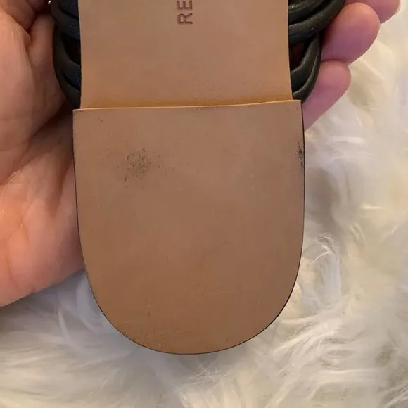 REBECCA Minkoff Maelynn Slides Black Size 7