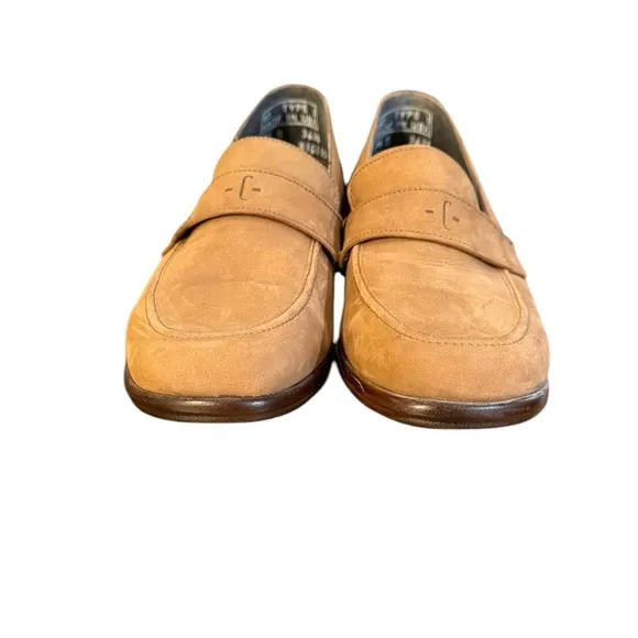 Red Wing Comfortique Tan Penny Loafers with Suede Finish Women’s Size 7.5 B