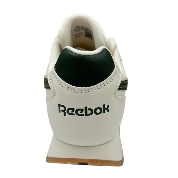 Reebok Harman Women’s Classic Style Sneakers 8 White- Chalk-Green Cushioned