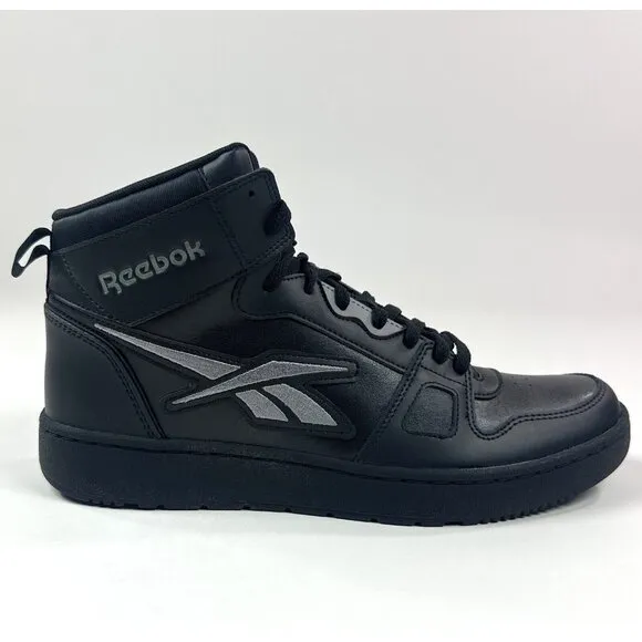 Reebok Resonator Mid Mens 12 White Black Silver Basketball Shoes Sneakers GZ2713