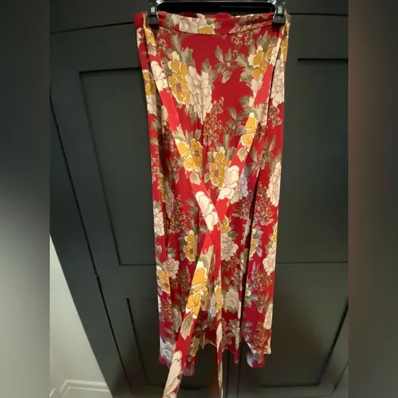 Reformation Nessy Wrap Skirt