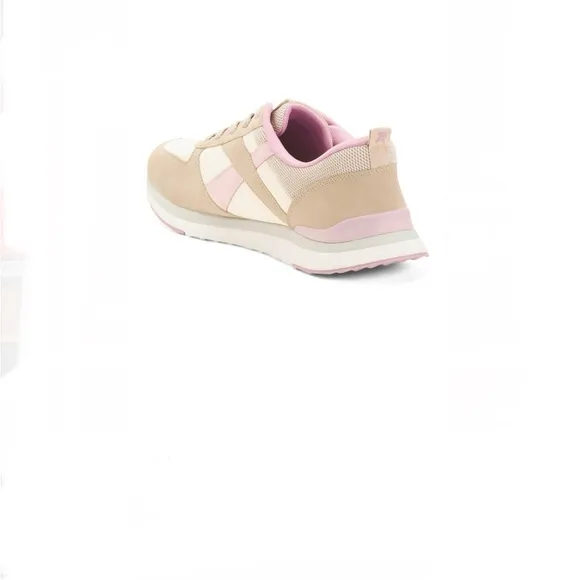 Rieker Revolution Nicolina Performance Sneakers Cream &amp; Lavender Women’s Size 10