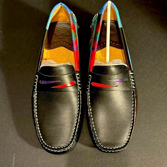 Robert Graham NWT Sonny driving loafers. Size 10. Magnificent pair of shoes