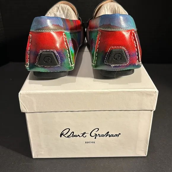 Robert Graham NWT Sonny driving loafers. Size 10. Magnificent pair of shoes
