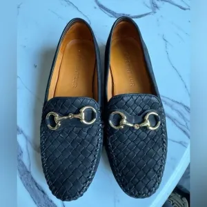 Robert Zur driving loafers perlata black
