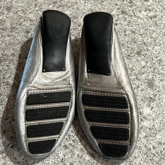 Robert Zur Petra Loafer True Silver Driving Loafers Size 10.5
