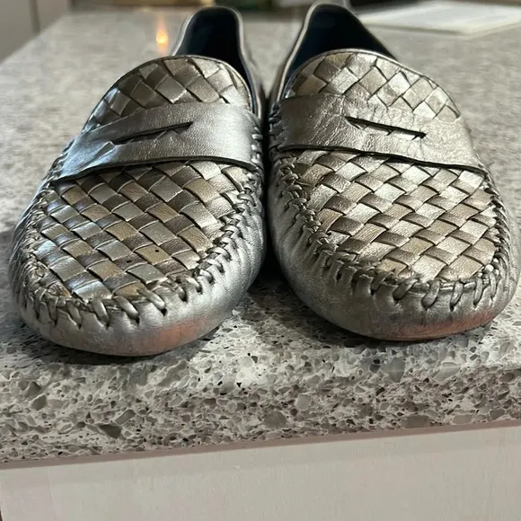Robert Zur Petra Loafer True Silver Driving Loafers Size 10.5