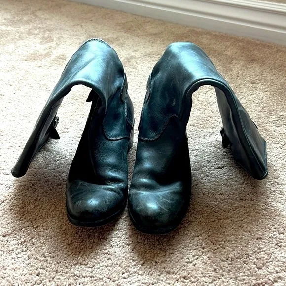 Roberto Del Carlo calf-length calf-length Italian leather boots