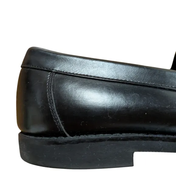 Rockport Black Leather Penny Loafers Mens Size 10