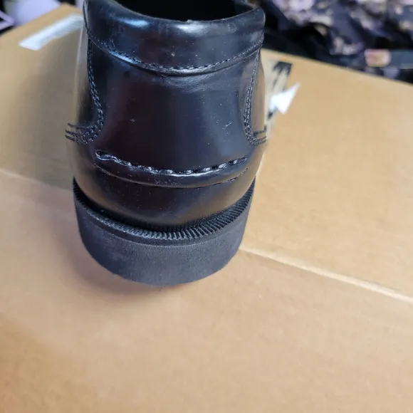 Rockport Shoes Mens Size 10 Penny Loafers  Black Leather NEW NIB