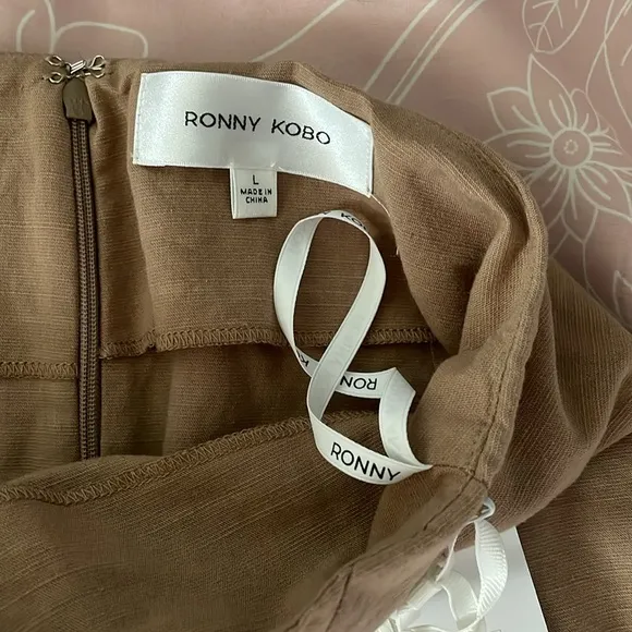 Ronny Kobo Greg Skirt in the color Sand