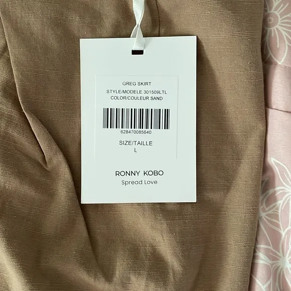 Ronny Kobo Greg Skirt in the color Sand