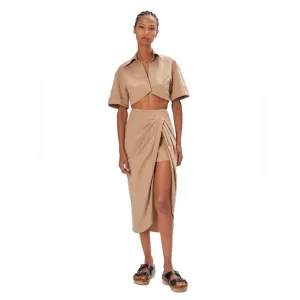 Ronny Kobo Greg Skirt in the color Sand