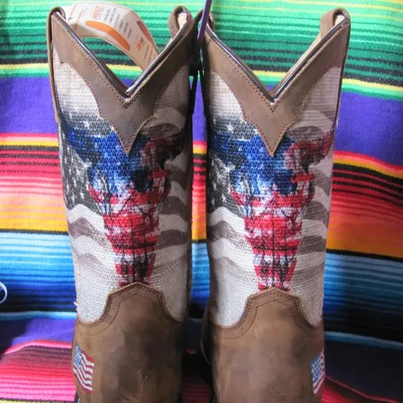 ROPER   MENS WESTERN AMERICANA BOOTS   BRAND NEW W