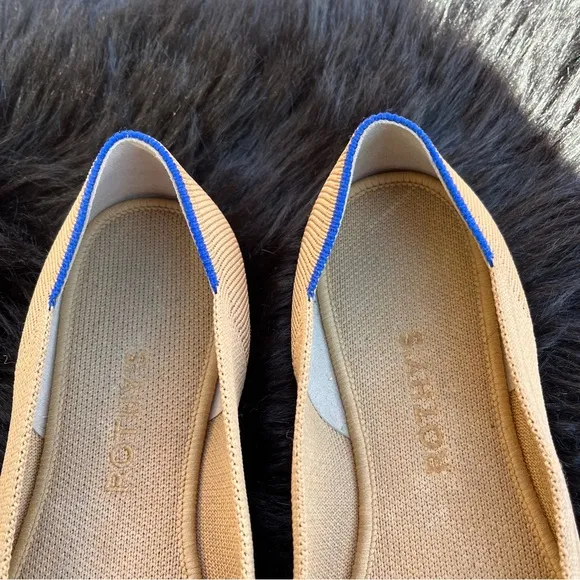 Rothy’s Color Block Rounded Toe Flats