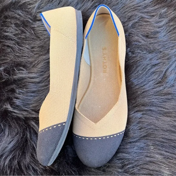 Rothy’s Color Block Rounded Toe Flats
