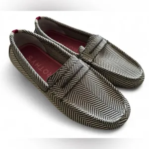 Rothy’s Iron Herringbone grey driving loafers. EXCELLENT!