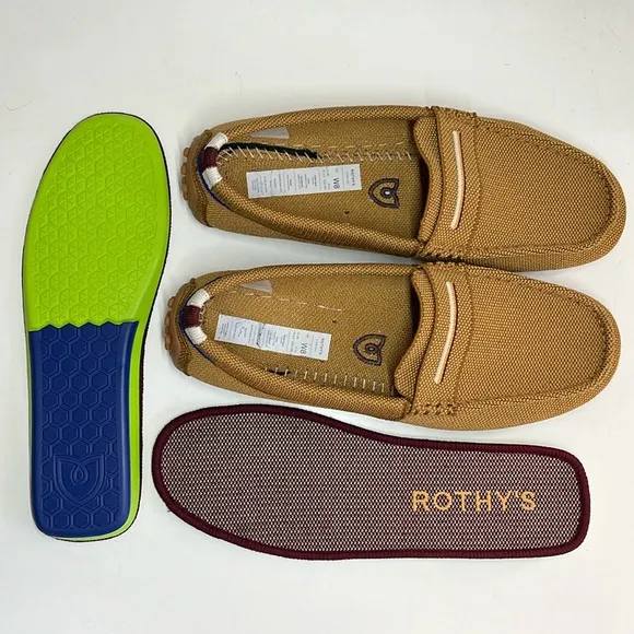 Rothy’s The Driving Cognac Loafers Women’s Size US 8 EU 38