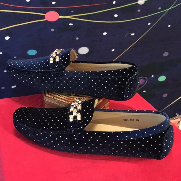Royal Loafers Velvet Shoes