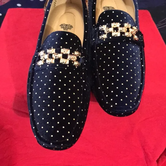 Royal Loafers Velvet Shoes