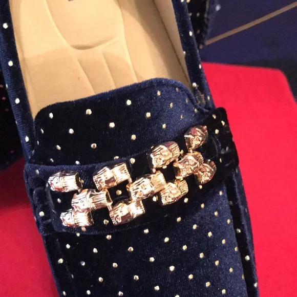 Royal Loafers Velvet Shoes