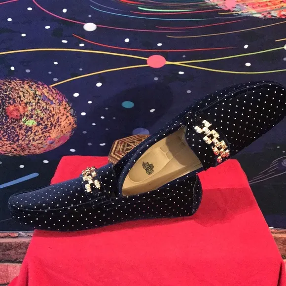 Royal Loafers Velvet Shoes