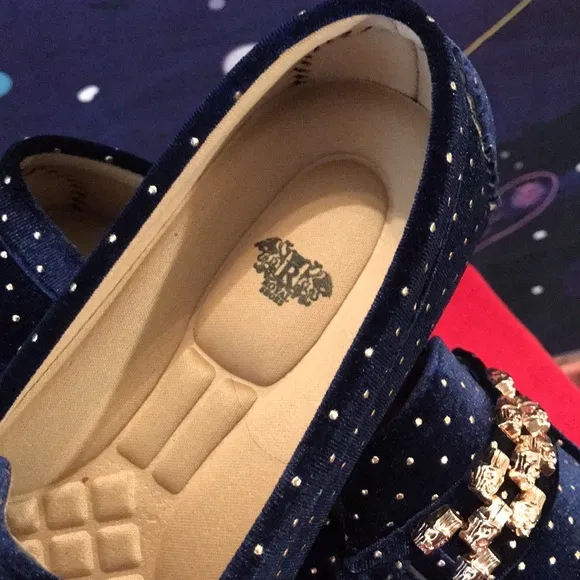 Royal Loafers Velvet Shoes