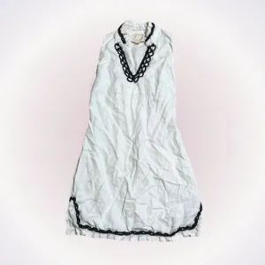 Sail to Sable Nautical Linen Dress | Size XS