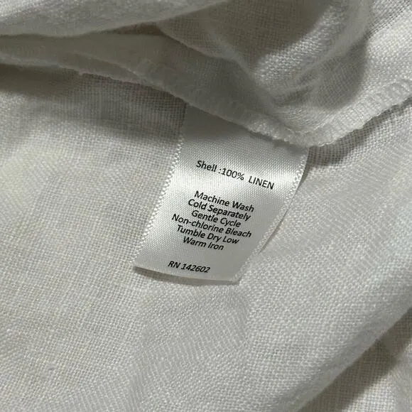 Sail to Sable Nautical Linen Dress | Size XS